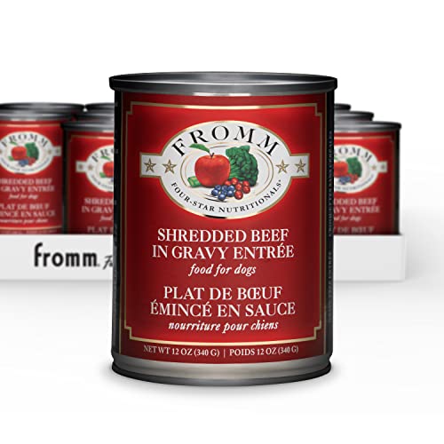Fromm Four-Star Shredded Beef Dog Food Case