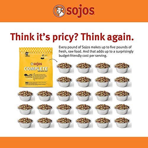 SOJOS Chicken Freeze-Dried Dog Food, 14 Pounds Total