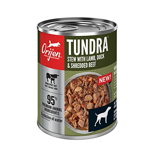 ORIJEN Tundra Stew Wet Dog Food, WholePrey Ingredients