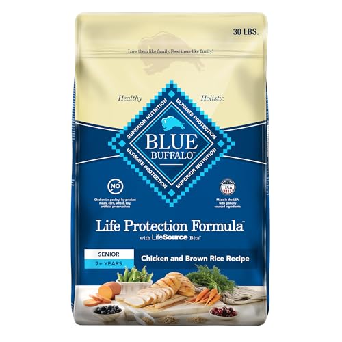 Blue Buffalo Senior Dog Food, Supports Joint Health