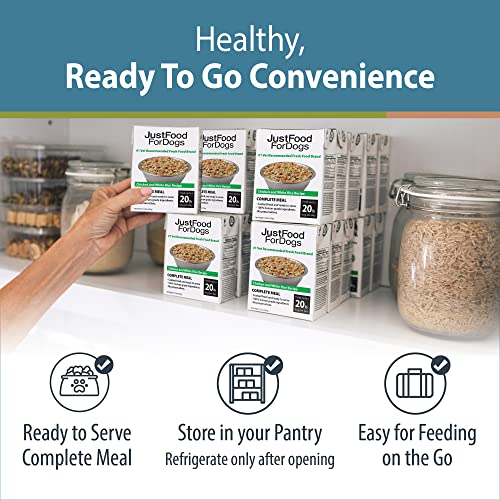 JustFoodForDogs Chicken & White Rice Wet Dog Food