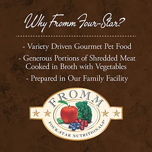 Fromm Four-Star Shredded Beef Dog Food Case