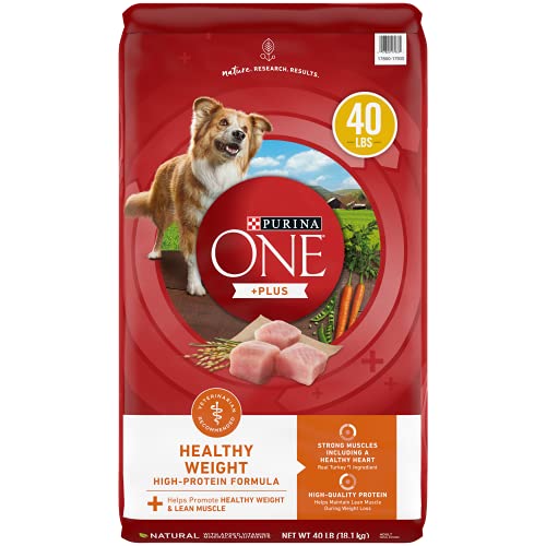 Purina ONE Healthy Weight High-Protein Dog Food - 40lb