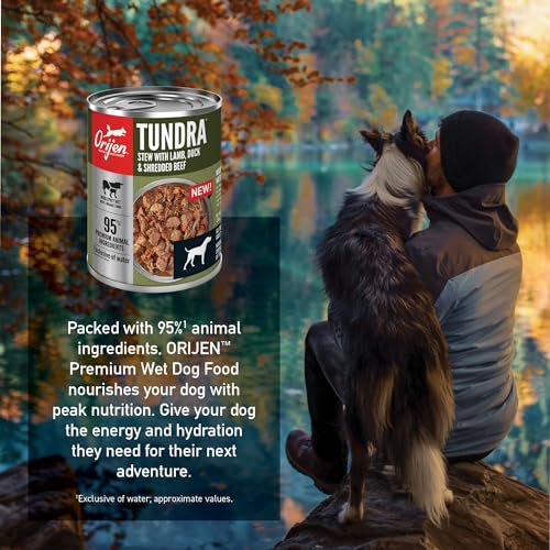 ORIJEN Tundra Stew Wet Dog Food, WholePrey Ingredients