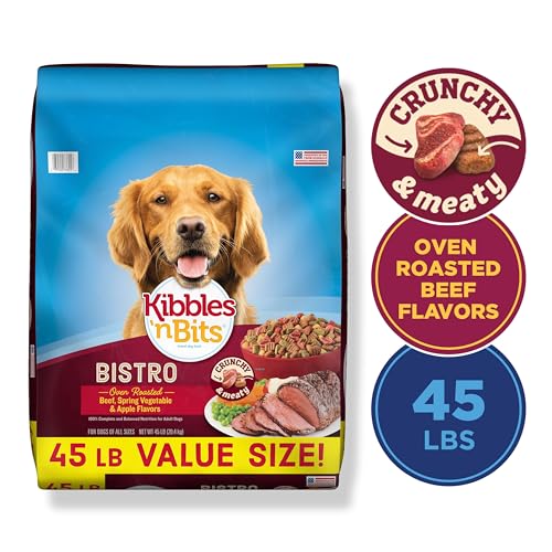 Kibbles 'n Bits Bistro Dry Dog Food, 45 lb. Bag