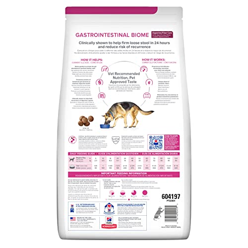 Hill's Gastrointestinal Biome Dry Dog Food, Veterinary Diet