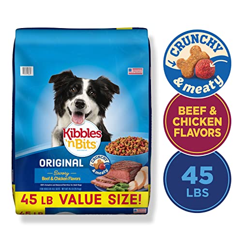 45lb Bag of Kibbles 'N Bits Dry Dog Food