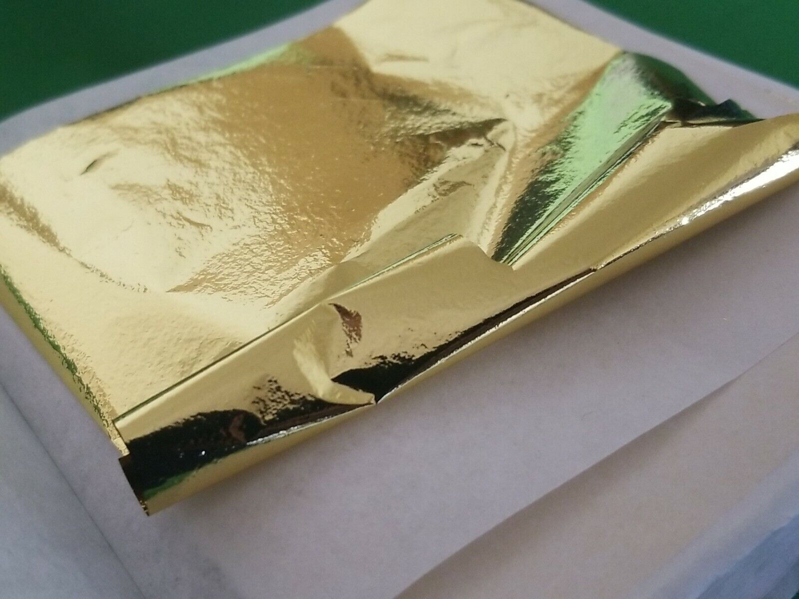 Gold Foil Gilding Handicrafts Paper - 100 Sheets