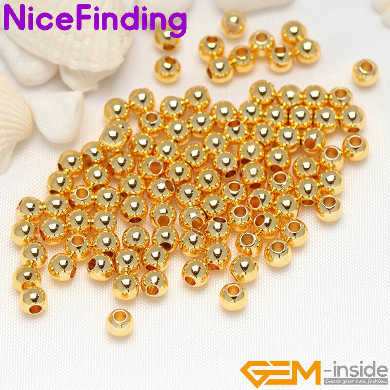 100 Pieces 14K Gold Filled Spacer Beads