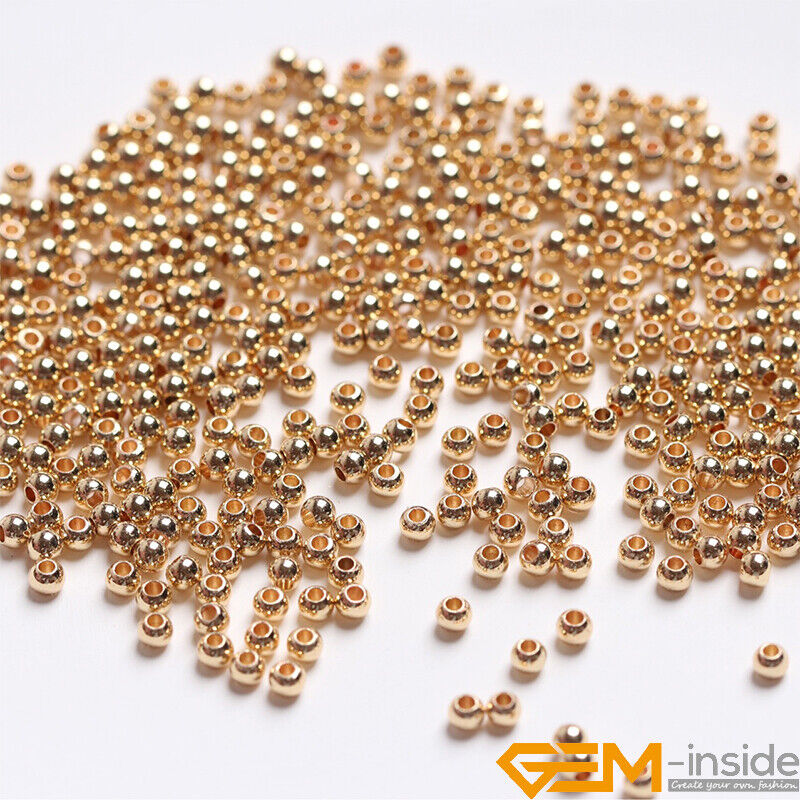 Hypoallergenic Gold Spacer Beads 100pcs
