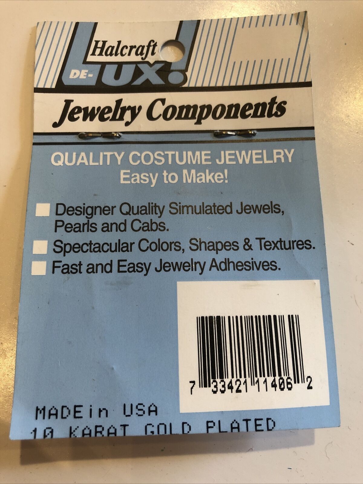 Jewelry Component-10k Gold Plated Leaf  2x3 Inches