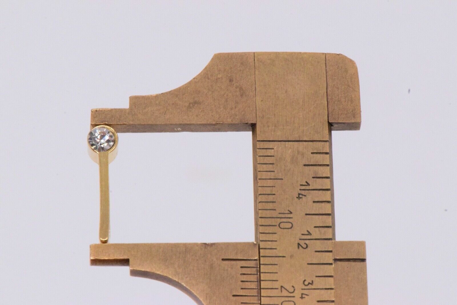 Gilded Rhinestone Charm for Jewelry Making