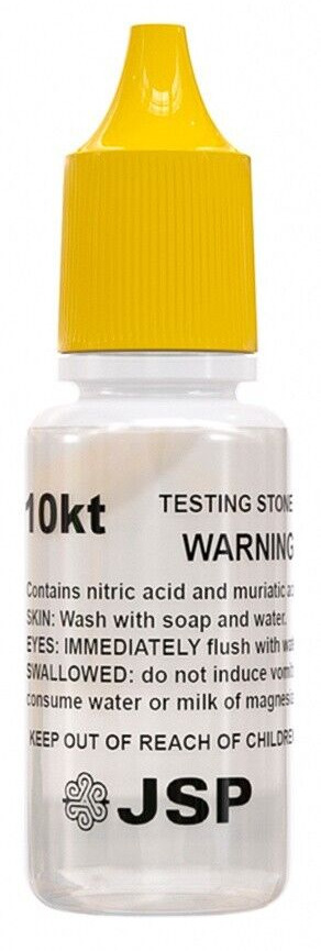 JSP Gold Acid Testing Kit Neutralizer PuriTEST