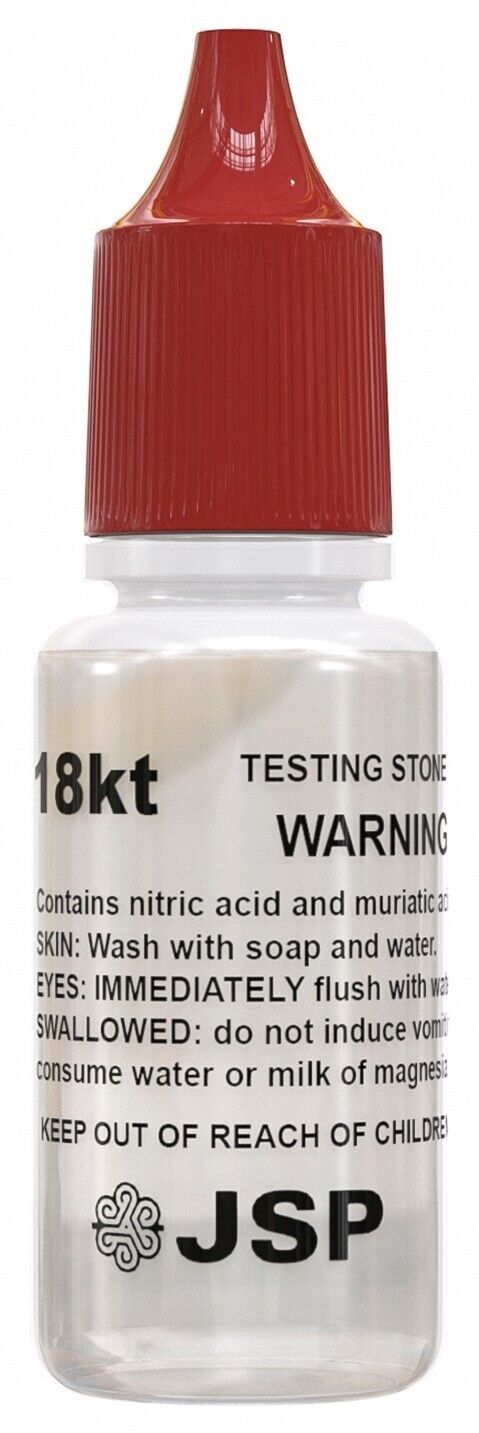 JSP Gold Acid Testing Kit Neutralizer PuriTEST