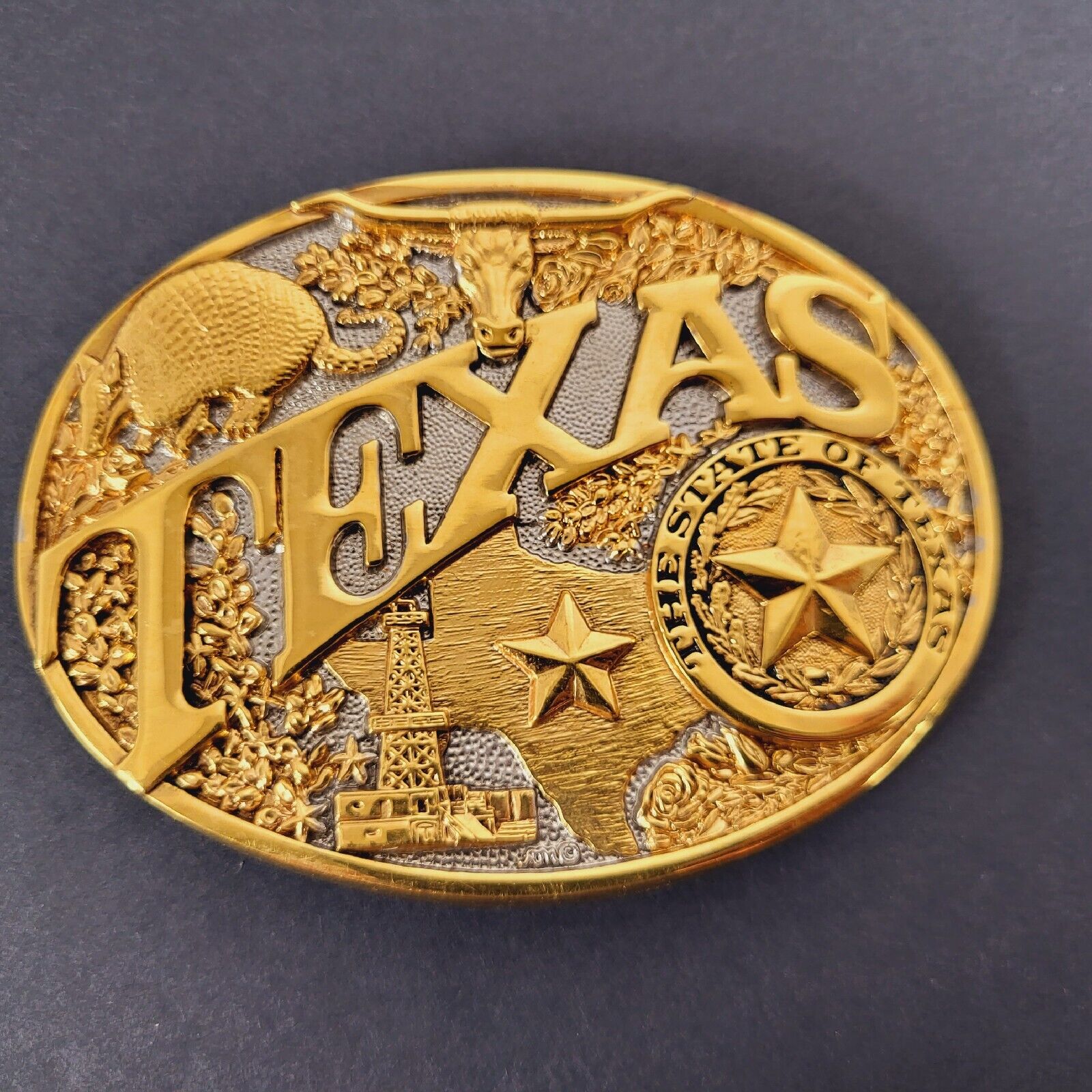 Gold-Plated Belt Buckles