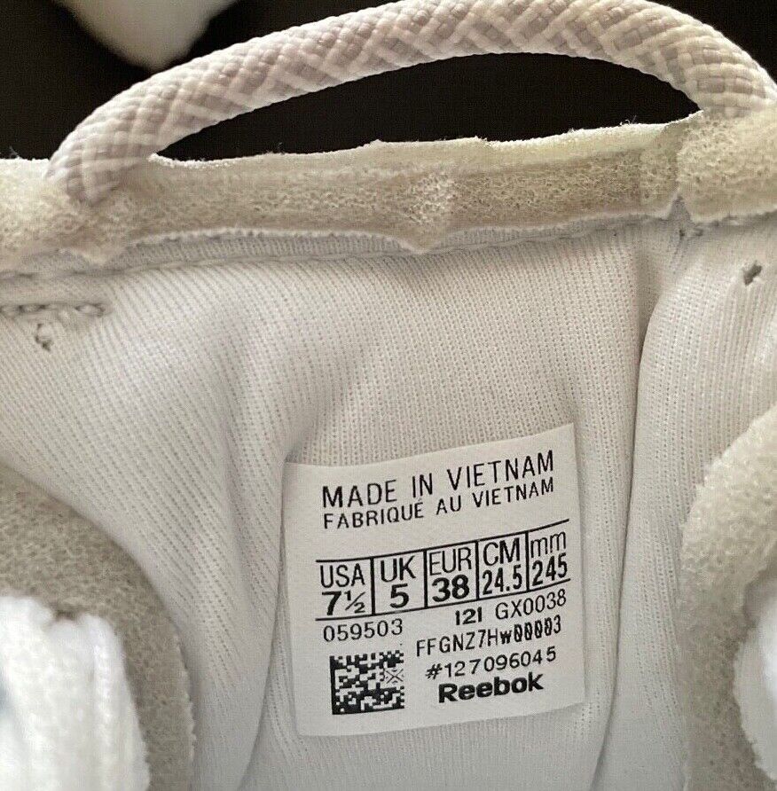 Gold Reebok Platform Sneakers - Wms 7.5