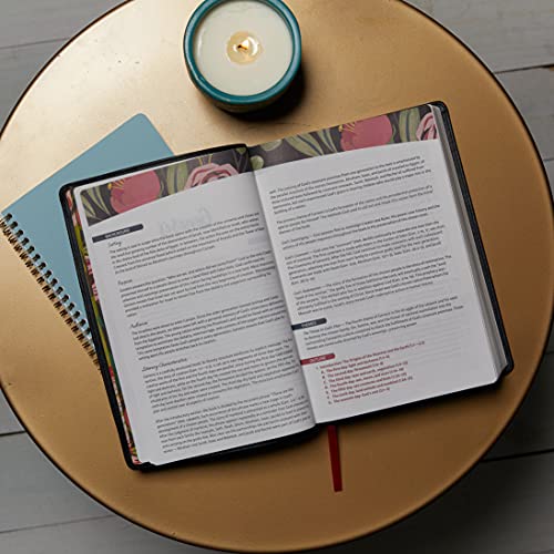 NKJV Woman's Study Bible Leathersoft - Blue