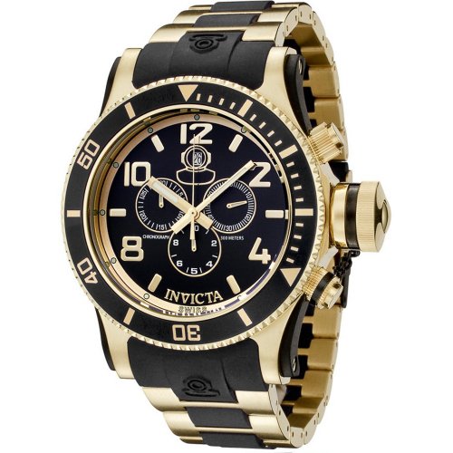18K Gold-Plated Men's Chronograph Watch