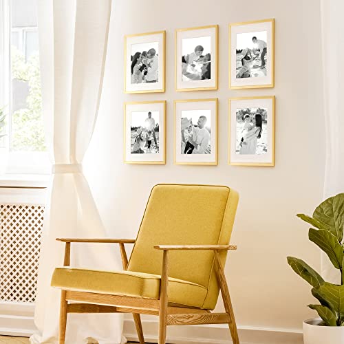 Gold Wall Photo Frame Set of 5
