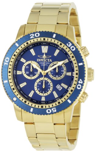 Invicta Men's 1205 "II Collection" 18k Gold-Plated Watch