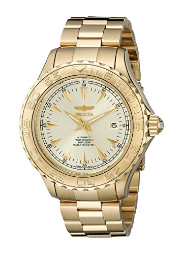 Invicta Men's 2306 "Pro-Diver Collection" 23k Gold-Plated Dive Watch