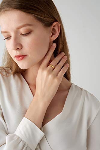 Love Promise Ring, 18K Gold Plated Jewelry