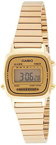 Casio Women's Gold Digital Quartz Watch
