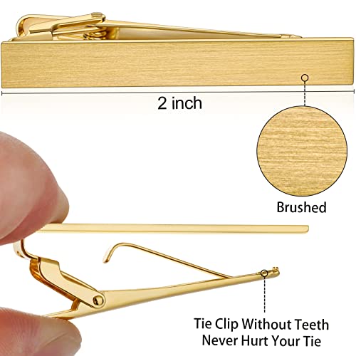 HAWSON Gold Slide Clasp Tie Bar for Men