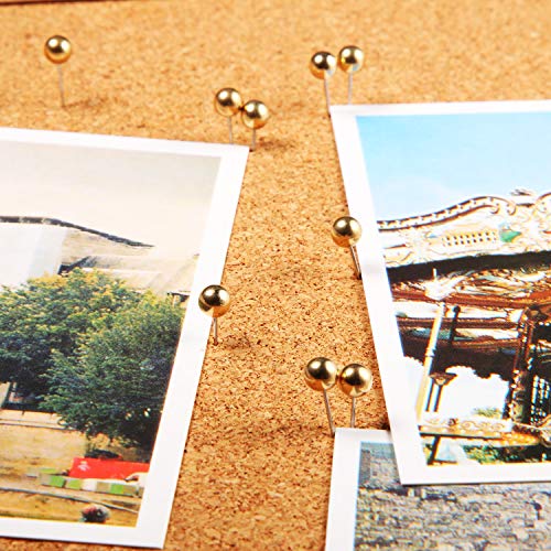 Gold Map Tacks - 300 Small Size