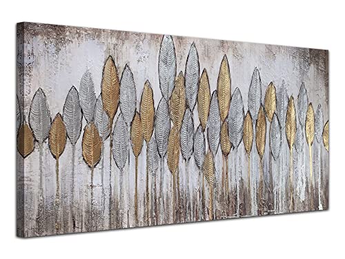 Abstract Gold Landscape Wall Art Painting