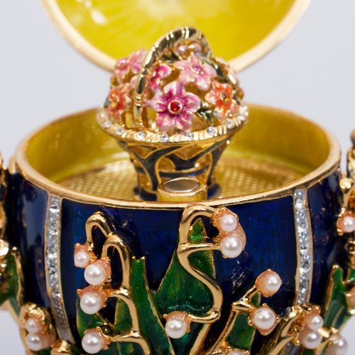 Limited Edition Gold Plated Faberge Egg