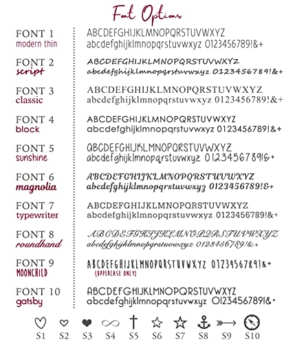 Gold Monogrammed Cufflinks for Him