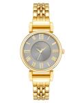 Anne Klein Women's AK/2158GYGB Gold-Tone Bracelet Watch