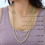 Laser Diamond Cut Rope Chain Necklace in 10K Yellow Gold