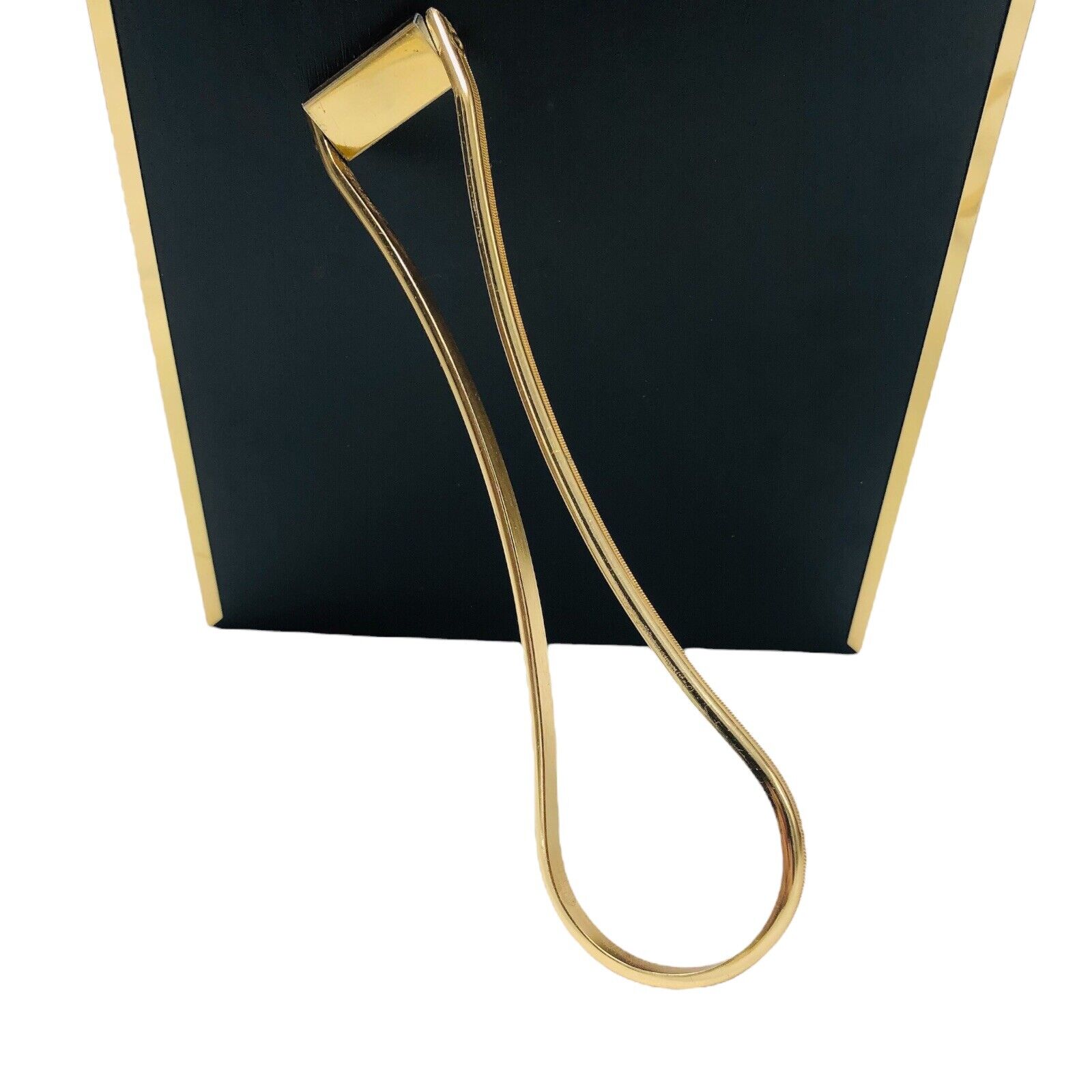 Italian Gilt Snake Print Photo Frames Trio