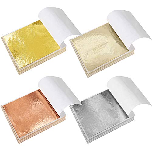 Gold & Silver Leaf Paper for DIY Decorations