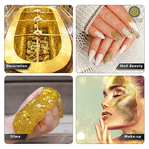 Gold Leaf Sheets - 100 pcs