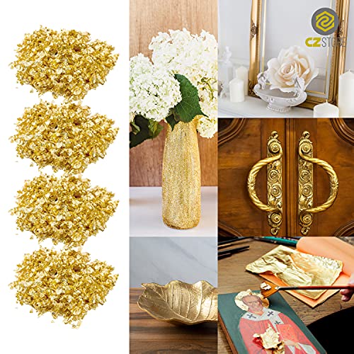 Gold Leaf Sheets - 100 pcs
