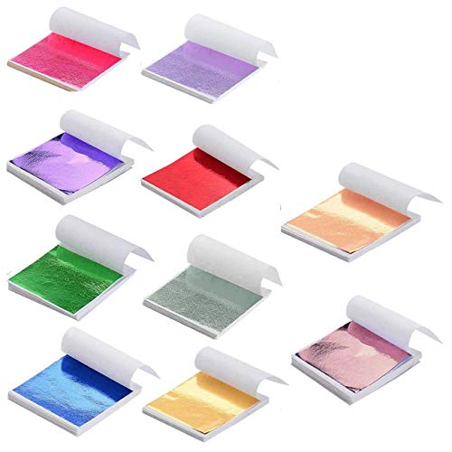 500 Sheets of Metallic Gold Foil Leaf Paper