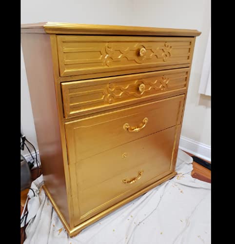 Antique Gold Chalk Finish Furniture Paint