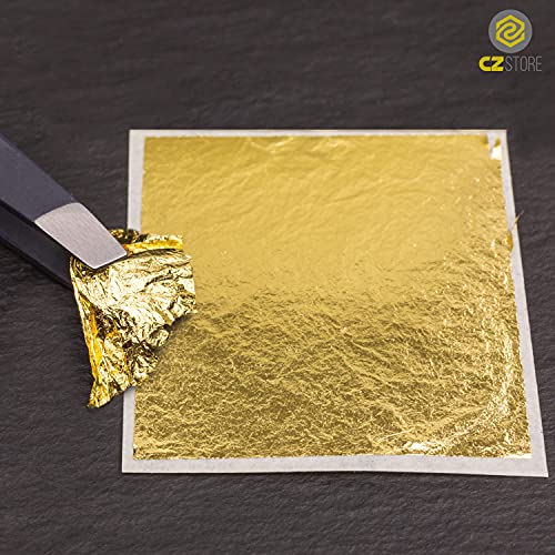 Gold Leaf Sheets - 100 pcs