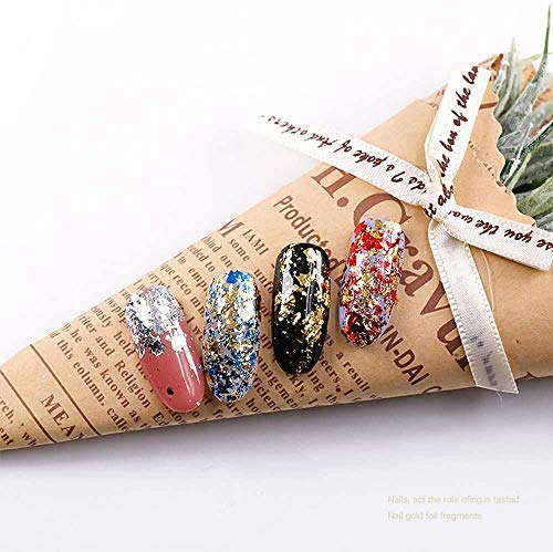 500 Sheets of Metallic Gold Foil Leaf Paper