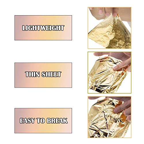 Gold Leaf Sheets for DIY and Art Projects