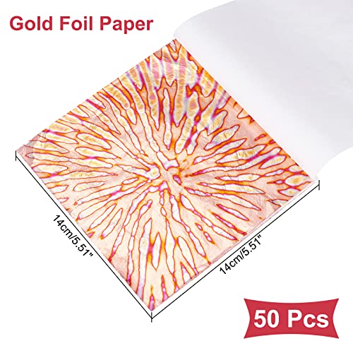 Gold Foil Sheets for Crafting and DIY