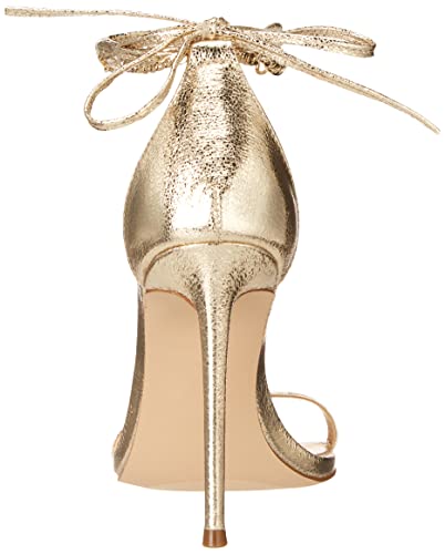 Steve Madden Women's Fizzed Heeled Sandal, Gold, 10