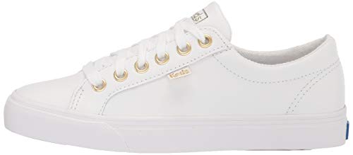 Gold leather Keds Jump Kick Sneaker, 8.5