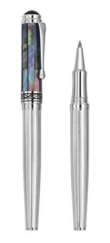 Limited edition Xezo sterling silver pen with gold accents