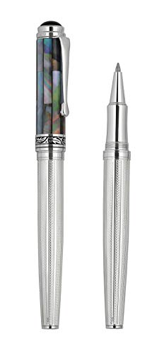 Limited edition Xezo sterling silver pen with gold accents