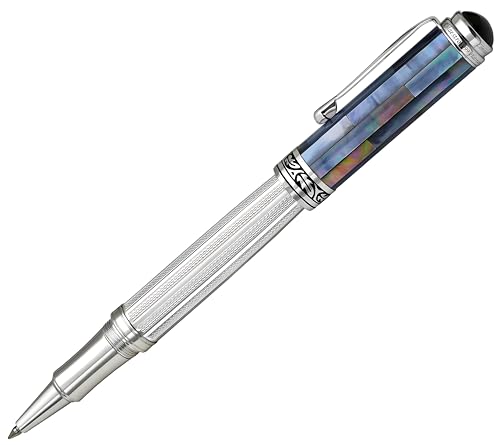Limited edition Xezo sterling silver pen with gold accents