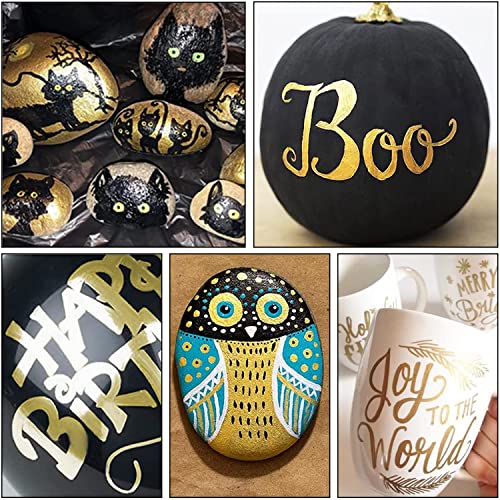 Acrylic Gold Paint Pens - 6 Pack